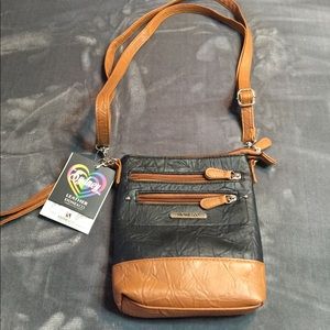 NEW Stone & Co Leather Crossbody Purse